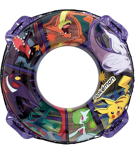 イガラシ(Igarashi) イガラシ ポケモン70cmウキワ ブルー ロープ付き